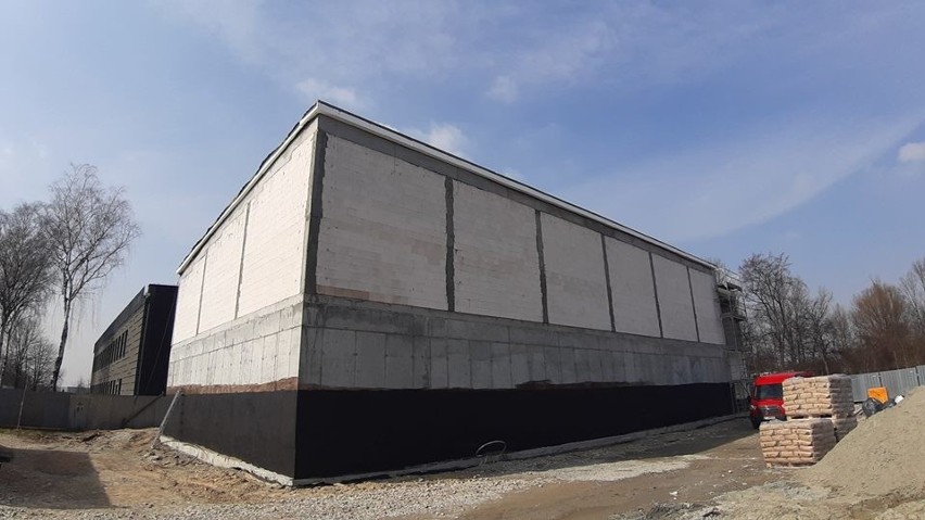 Budowa archiwum UMK w Czyżynach