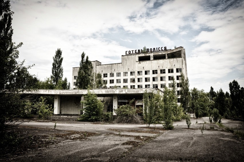 Elektrownia w Czarnobylu tak teraz wygląda teren, na którym...