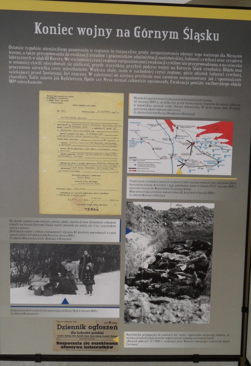 Wystawa IPN: Koniec i początek. Rok 1945 na Górnym Śląsku