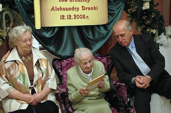 Aleksandra Dranka skonczyla 105 lat...