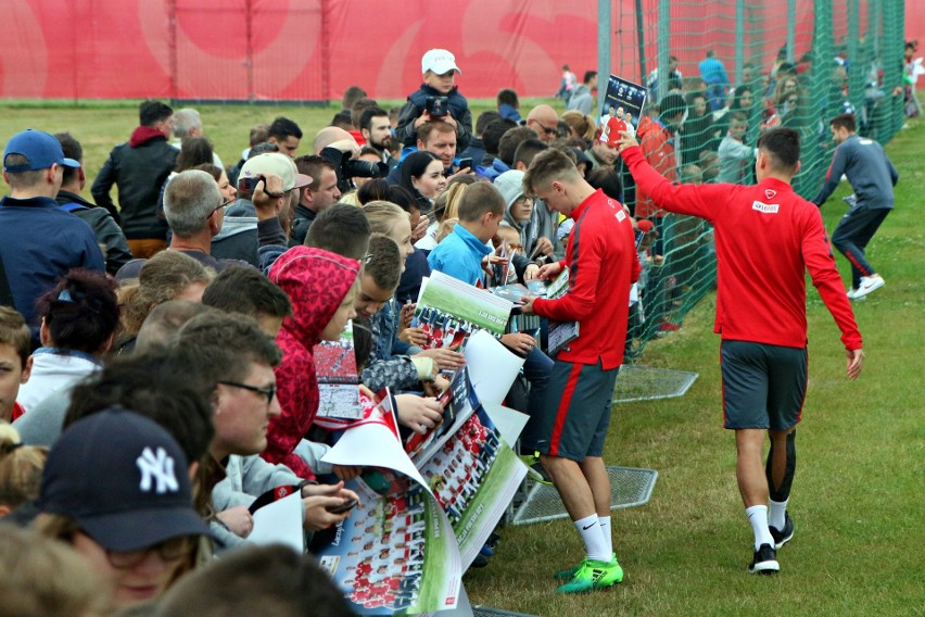 Kibice oglądali trening reprezentacji Polski U-21 w Lublinie (ZDJĘCIA, WIDEO)