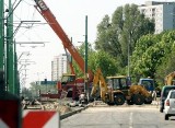 Poznań: opóźnienia przy budowie wiaduktu na Chartowie