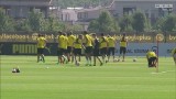 Piłkarze Borussii po urlopie i pierwszym treningu pod okiem nowego trenera (wideo)