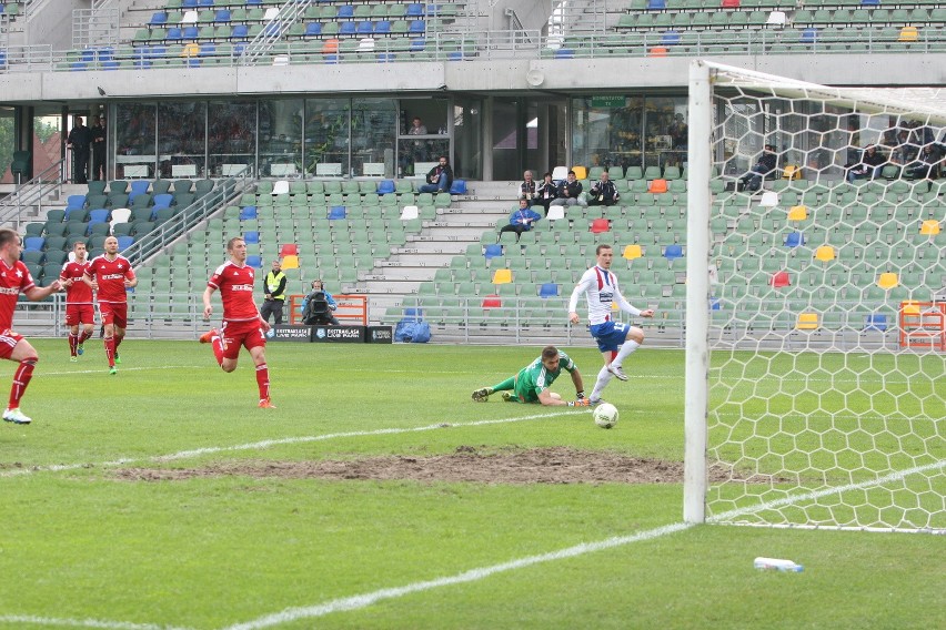 Podbeskidzie - Wisła Kraków 3:4 na pożegnanie Ekstraklasy