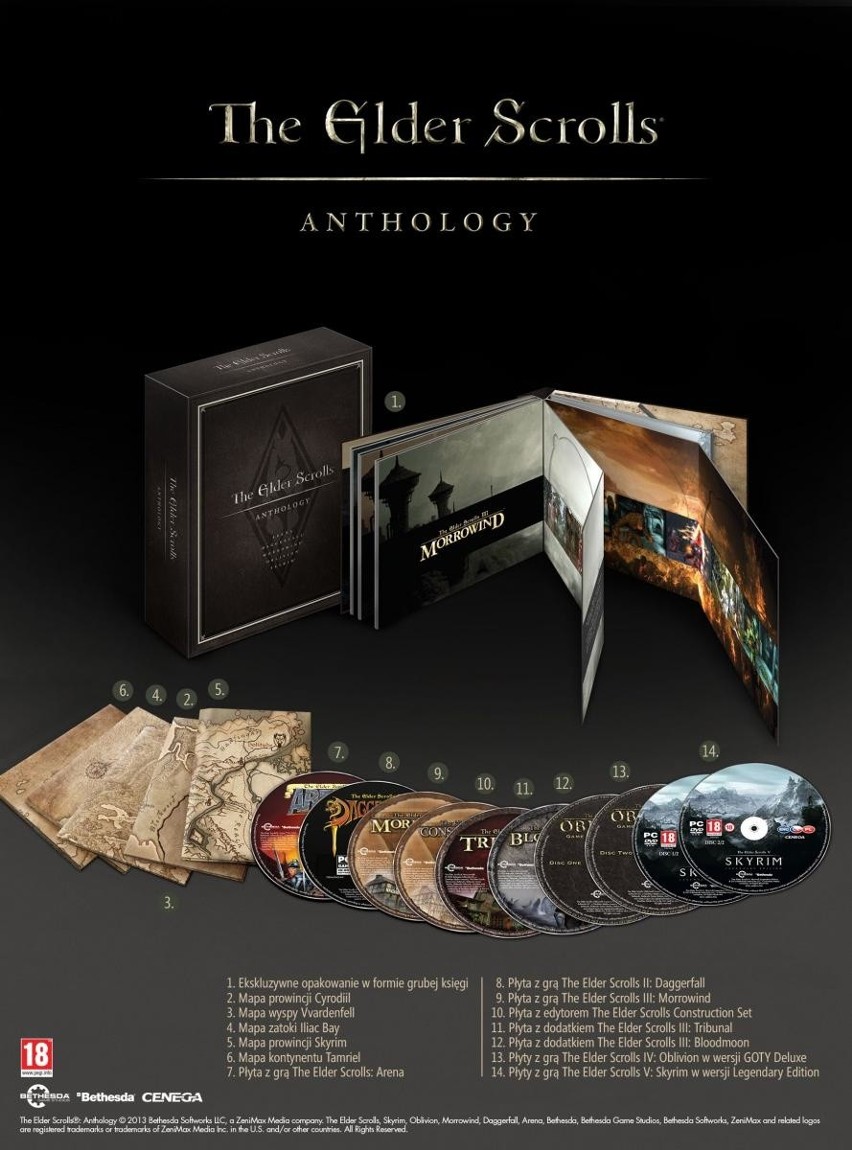 The Elder Scrolls Anthology: Już w październiku w sklepach 