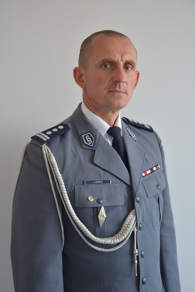 Inspektor Leszek Buryła Komendant Miejski Policji w Krośnie...