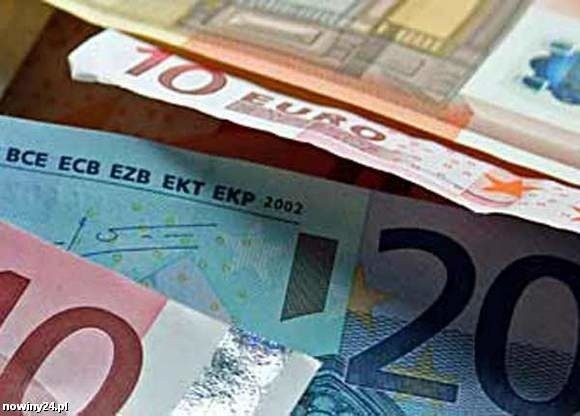 Cena skupu euro w kantorach zmalała o 4 gr.  Fot. Archiwum