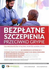 Mysłowice: będą szczepienia przeciwko grypie dla osób 60+