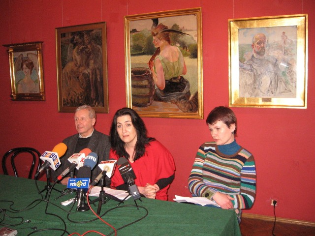 Plany Muzeum im. Malczewskiego przedstawiła na konferencji prasowej Ilona Pulnar- Ferdjani, kierownik działu oświatowego.