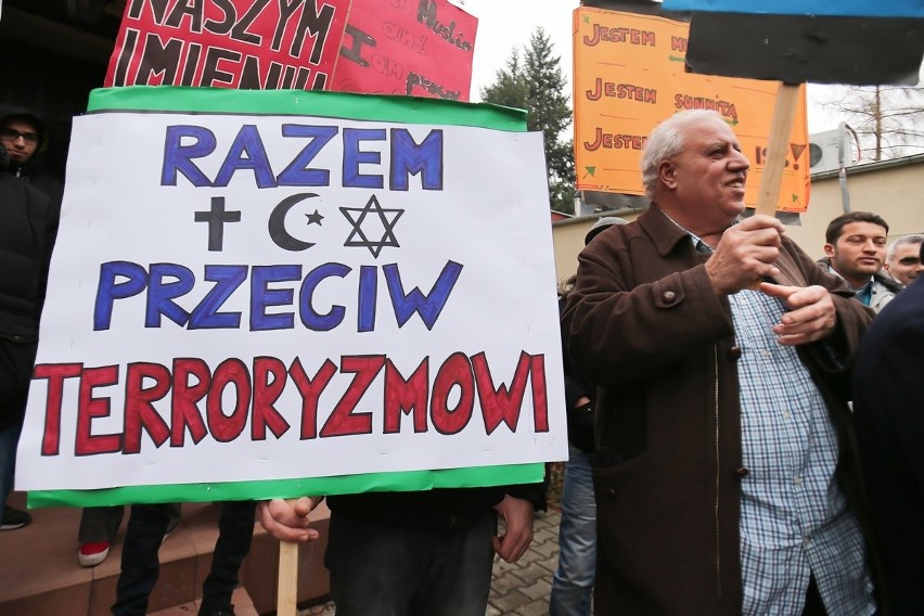 "Nie w naszym imieniu" - muzułmanie we Wrocławiu przeciw terroryzmowi