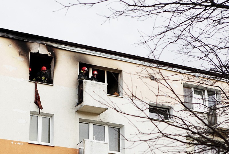 Pożar w Ustce. Nie żyje jedna osoba