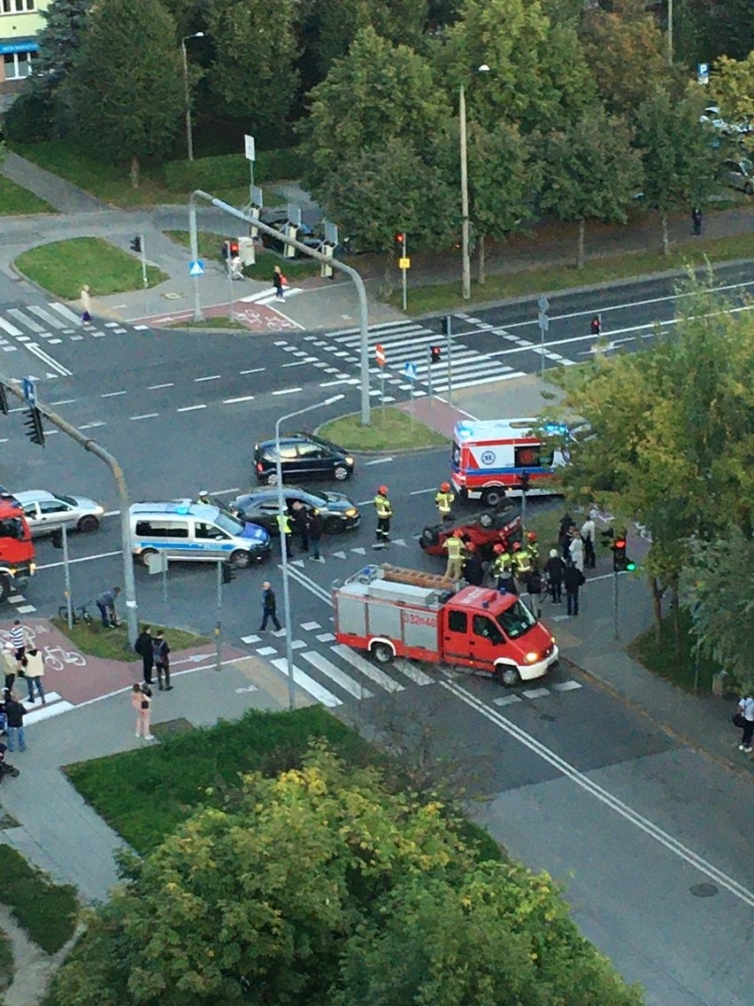 Do wypadku doszło w poniedziałek kilka minut po godzinie 18....