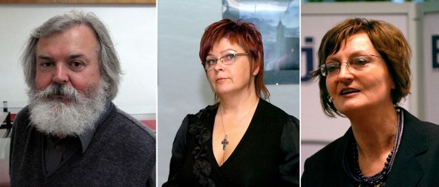 Dyrektorzy jasielskich instytucji kultury: Alfred Sepioł (Muzeum), Krystyna Kasprzyk (JDK) i Małgorzata Piekarska (MBP).