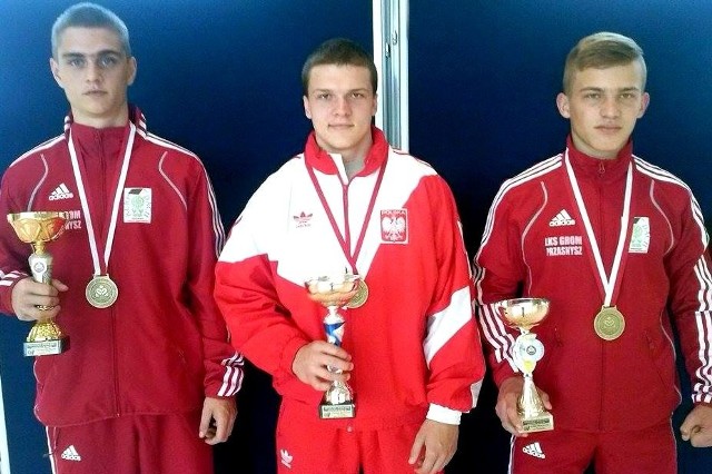 Jakub Szczepański, Zbigniew Klimczak i Bartłomiej Kiersikowski sięgnęli po złote medale Mistrzostw Polski.