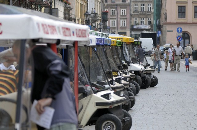 Lokalizacja postojów meleksów nie jest jeszcze całkiem pewna