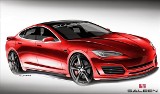 Saleen Tesla Model S na pierwszych szkicach 