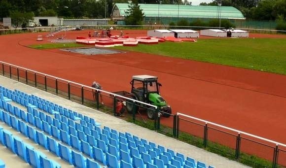Czy stadion lekkoatletyczny w Stalowej Woli będzie gotowy na wrześniowe mistrzostwa?