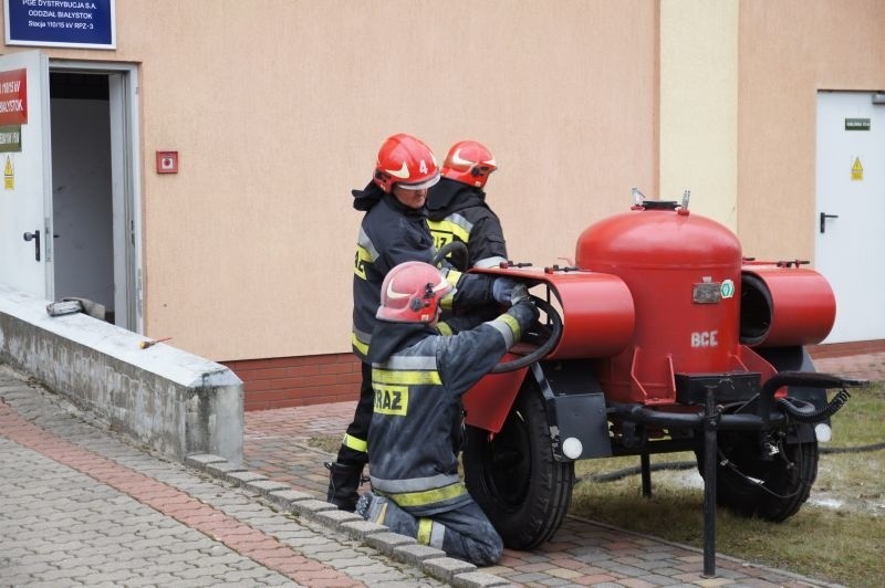 Cała akcja była prowadzona w wyjątkowo trudnych warunkach....