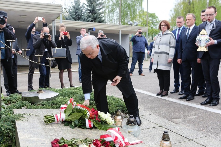 Jarosław Kaczyński odwiedził Stocznię Szczecińską [ZDJĘCIA]