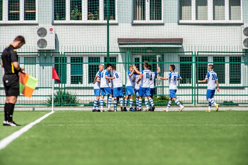 Mecz Jagiellonia - Hutnik Kraków w Centralnej Lidze Juniorów...