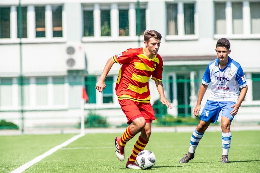 Mecz Jagiellonia - Hutnik Kraków w Centralnej Lidze Juniorów...