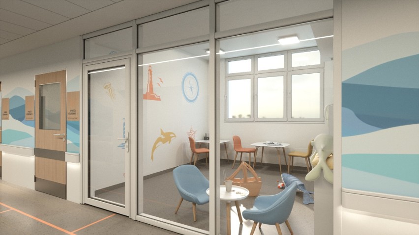 Gdyński Ośrodek Pediatrii: Otwarcie pod koniec 2020 r. „Będzie to oddział nowoczesny, posiadający kameralne i bardziej przyjazne pokoje”