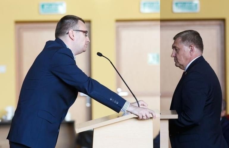 Rafał Rudnicki, szef klubu PiS (z lewej) poparł prezydenckie...