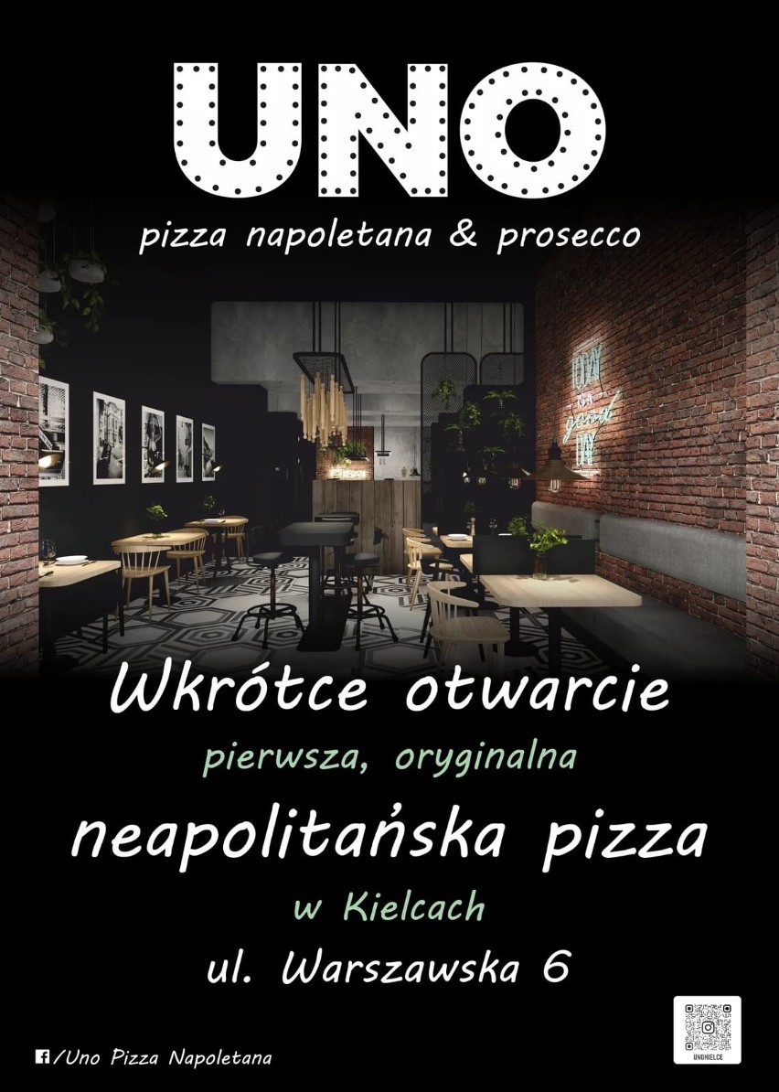 Pierwszy lokal z pizzą neapolitańską powstaje w Kielcach. Wkrótce ruszy UNO pizza napoletana&prosecco. Zobacz zdjęcia