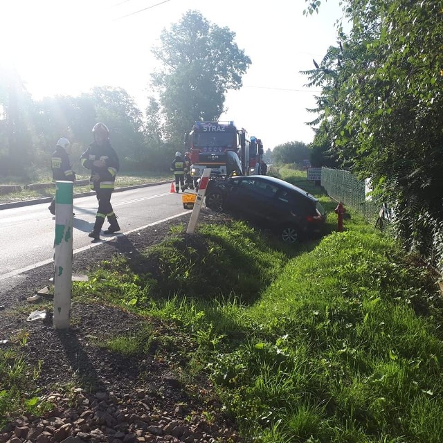 Wypadek w Brzozówce - zdjęcia dzięki uprzejmości serwisu Powiat Krakowski 112
