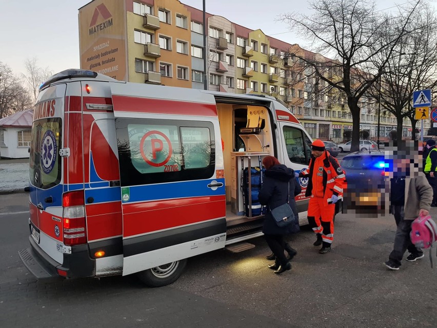 W poniedziałek około godz 8 na ul. Wojska Polskiego w...