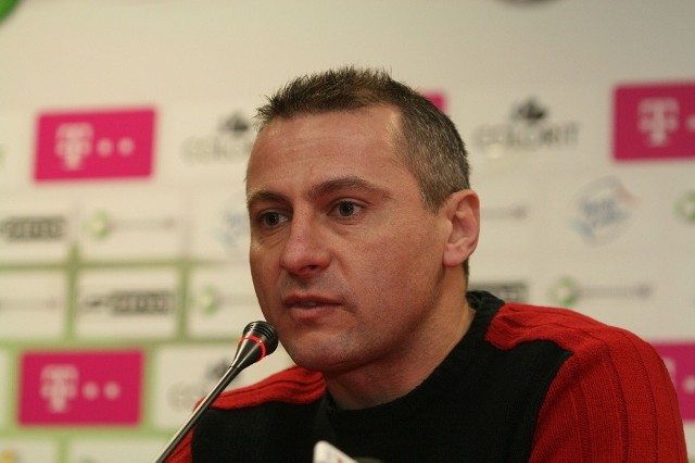 Piotr Świerczewski nie był zadowolony z postawy arbitra w meczu z Zagłębiem Lubin