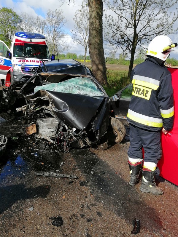 Do tragicznego wypadku doszło na drodze z Barwic do Starego...