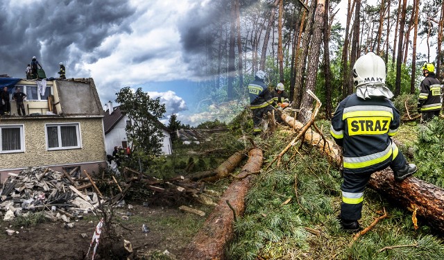 Z prognoz wynika, że najsilniejsze porywy mają ominąć nasz region, ale wiatr nadal będzie niebezpieczny i może powodować zniszczenia. W innych rejonach Polski spodziewać się można porywów wiatru dochodzących do 115 km/h - to wiatr, który może powalać drzewa i zrywać dachy.