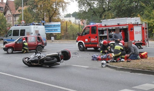 Wypadek na Kochanowskiego, 07.10.2015 r.