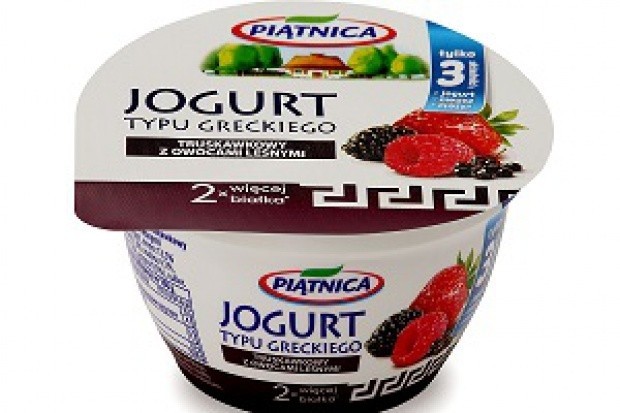 OSM Piątnica promuje owocowe jogurty typu greckiego