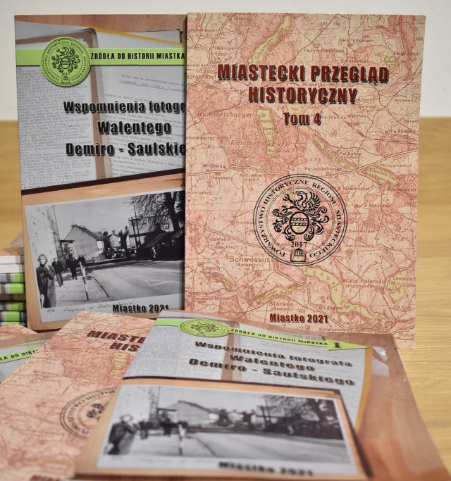 10 stycznia br. (poniedziałek) Towarzystwo Historyczne Regionu Miasteckiego zaprasza na promocję dwóch nowych publikacji.