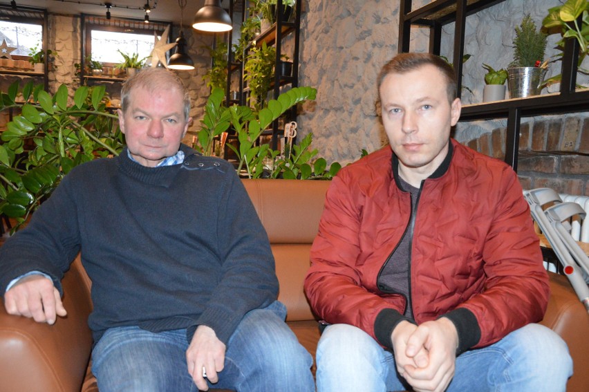 Michał Nowak (z lewej) i Piotr Łakomy