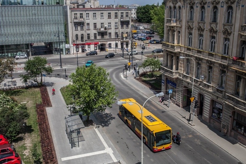 Skrzyżowanie ul. Sienkiewicza i ul. Narutowicza w nowej...