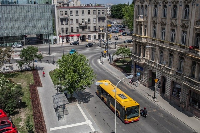 Skrzyżowanie ul. Sienkiewicza i ul. Narutowicza w nowej odsłonie.