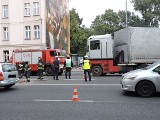 Karambol w Chorzowie: Wypadek TIRa i 4 osobówek [ZDJĘCIA] Trasa zablokowana