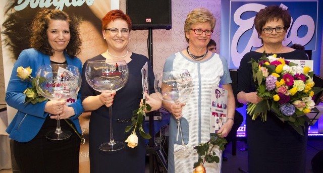 Laureatki w Radomiu (pd prawej): Halina Bąk, Ewa Brzezińska, Elżbieta Wielgosik, Anna Kijas. Brak Moniki Chyb-Pyzy.