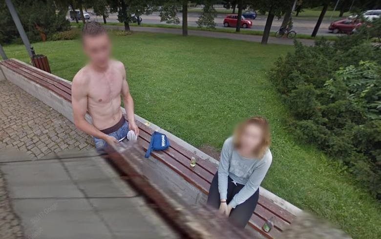 Kamera Google Street View pojawia się od czasu do czasu na...