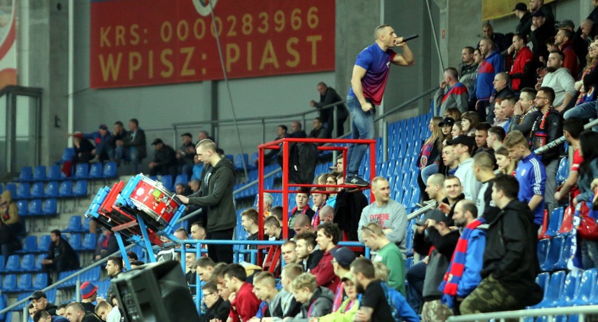 Mecz Piast Gliwice - Wisła Płock oglądało 4159 kibiców