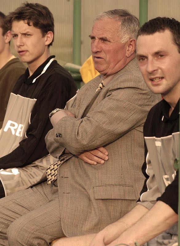 Władysław Patycki (w środku) wspominany będzie jako znakomity trener i wychowawca.