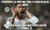 Memy po El Clasico: Pierwszy celny strzał w 37. minucie, Ramos dostał cynk