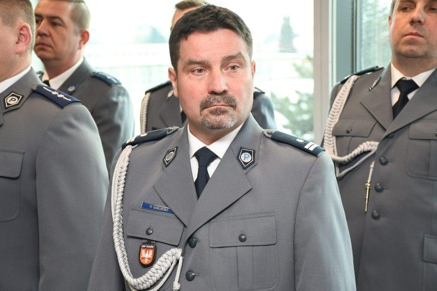 Podinsp. Piotr Galicki, nowy zastępca komendanta policji w...