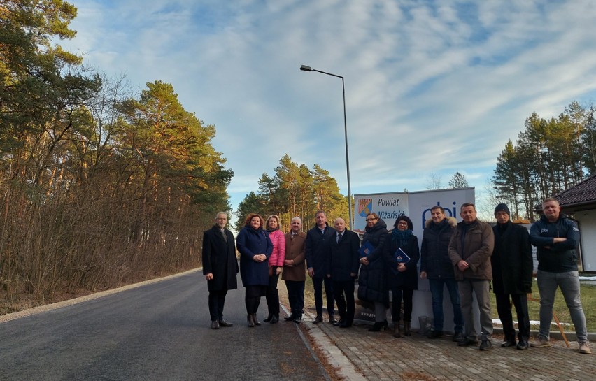 Uroczyste otwarcie i przekazanie wyremontowanej drogi powiatowej Domostawa – Szwedy. Zobacz zdjęcia