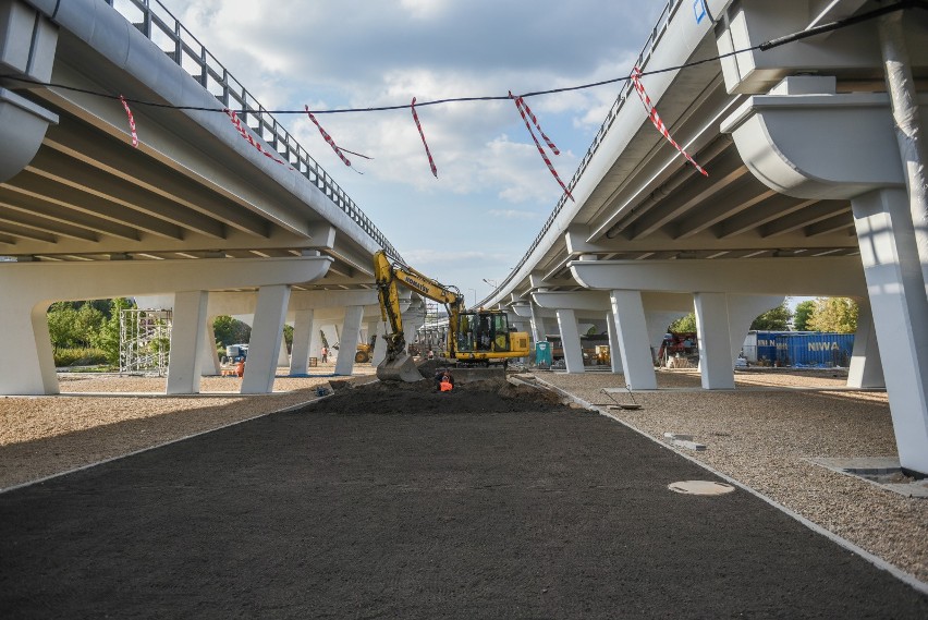 Przebudowa estakady katowickiej dobiega końca. Zakończenie...