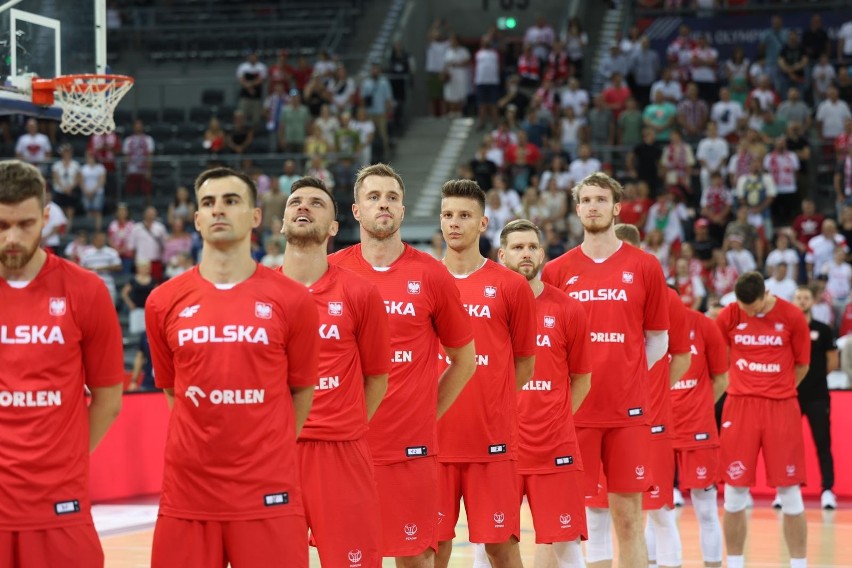 16.08.2023. Mecz koszykarzy Polska - Portugalia.