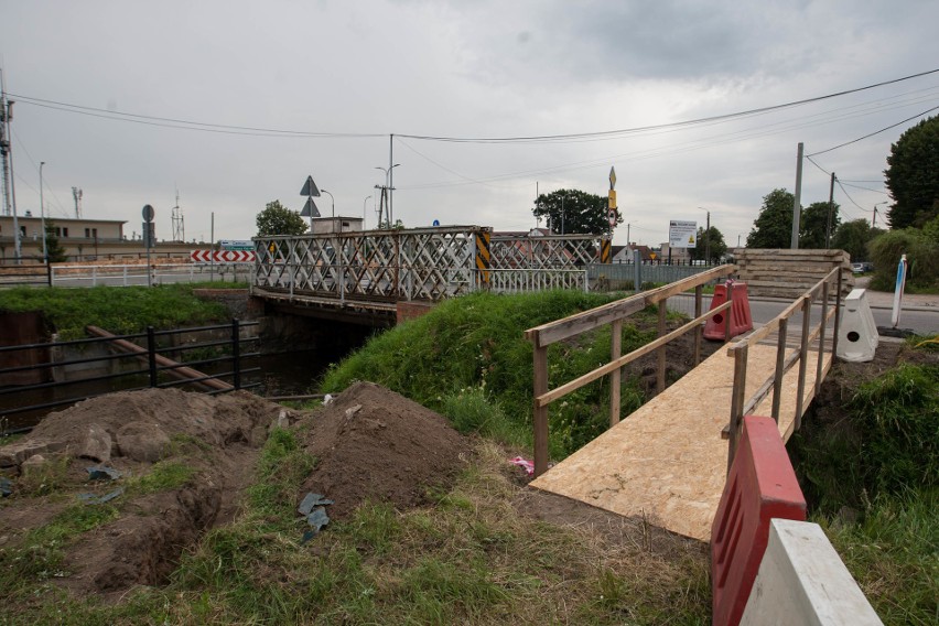 Tak wyglądał dotychczasowy most nad Kanałem Raduni w ciągu...